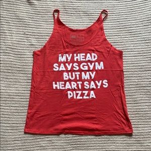 Workout Pizza Tank